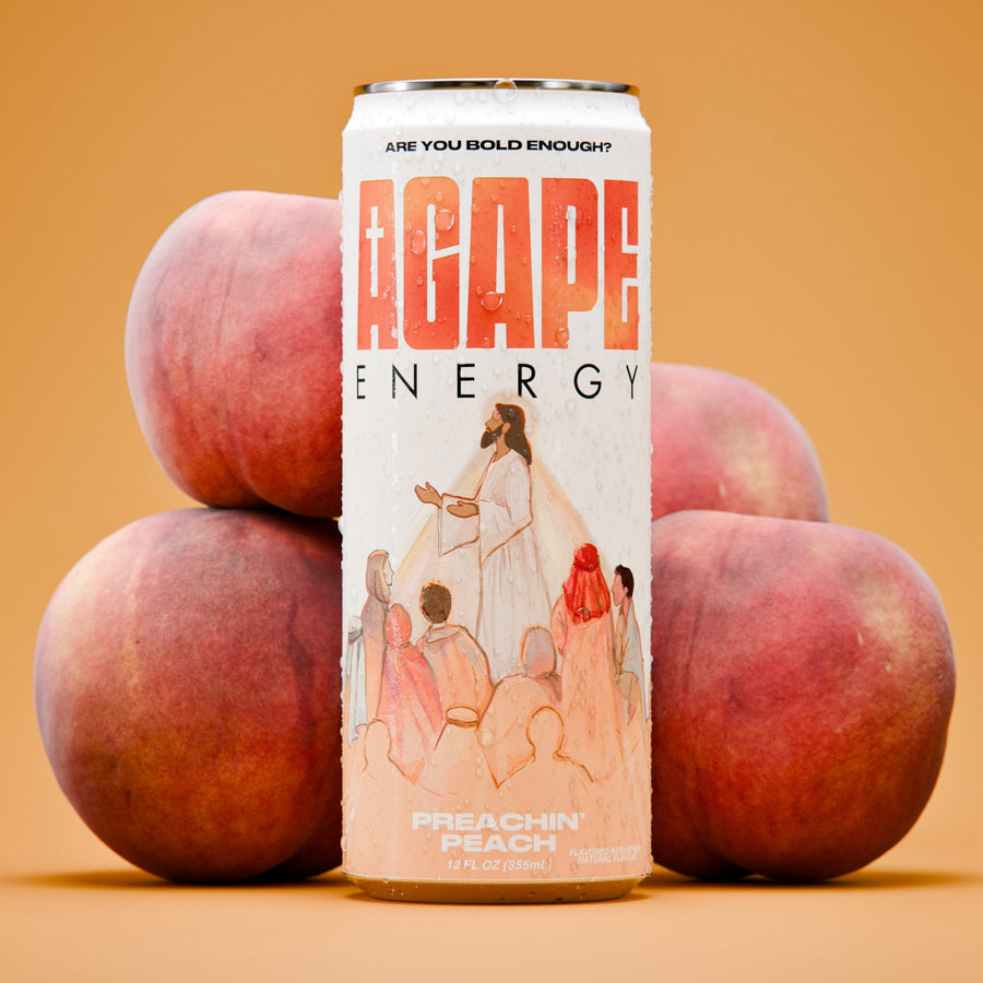 Agape Preachin' Peach 12 Pack