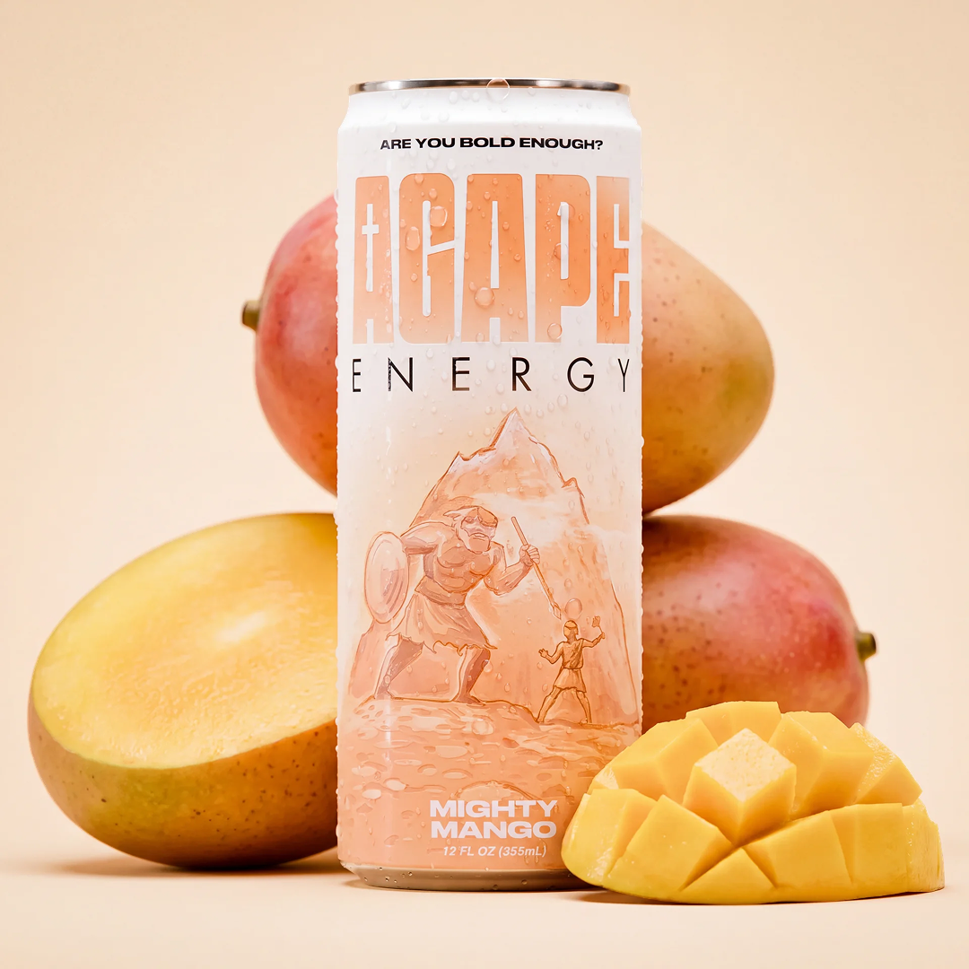 Mighty Mango can surrounded by mango