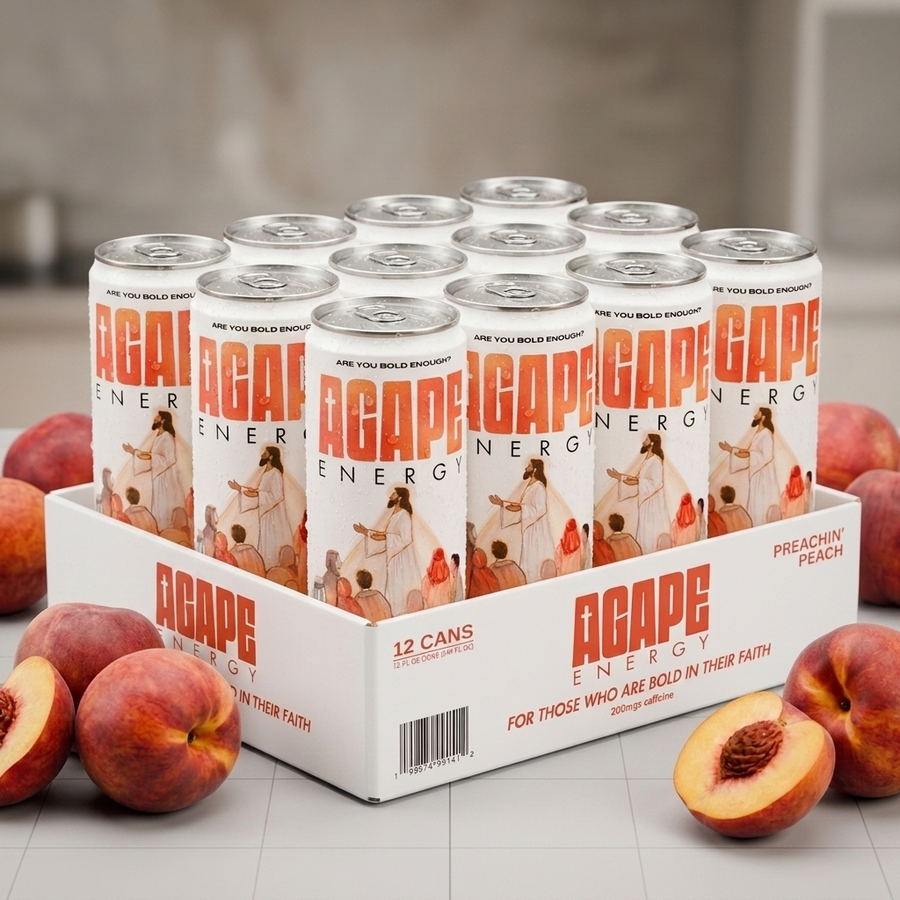 Agape Preachin' Peach 12 Pack